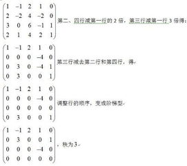 探秘矩陣的秩 解開線性代數(shù)核心概念的鑰匙